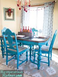 The diverse menu features classic and contemporary comfort food favorites. Turquoise Dining Table Daily Dose Of Style