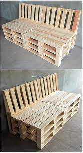 Here The Wood Pallet Has Been Interesting Put Together For The Bench Designing That Is So Mind B Pallet Patio Furniture Diy Wood Pallets Pallet Patio Furniture