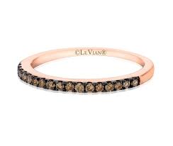 Levian Rose Gold And Chocolate Diamond Wedding Band Diamond Wedding Bands Chocolate Diamond Ring Chocolate Diamonds