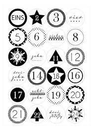 Ein selber gemachter adventskalender ist ein wunderbares geschenk für die vorweihnachtszeit. Adventskalenderzahlen Zum Ausdrucken Zum Basteln Adventkalender Adventskalender Advendskalender