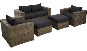Borneo 5 Piece Conversation Sofa Set Conservatory Furniture George At Asda Conversation Sofa Sofa Set Conservatory Furniture