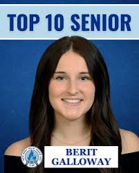 GMC is proud to announce the ten top-ranked students in the Class of 2025.  These seniors will lead the graduates into Graduation, will sit