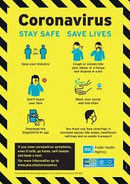 Stay up to date on vaccines. Covid 19 Coronavirus Stay Safe Save Lives Poster Hsc Public Health Agency