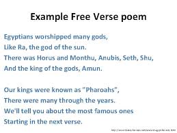 A free verse poem is said to be the simplest yet difficult form of poetry. Ecphrastic Poetry The Development Of Professional Literacy In