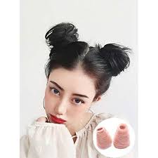 You'll receive email and feed alerts when new items arrive. Buy 2pcs Mini Claw Clip In Messy Bun Chignon Synthetic Hair Cat Ears Bun Extensions Wig Accessory Ponytail Updo Hair Pieces For Women And Girls And Kids Black Online In Turkey B07z7rgs69
