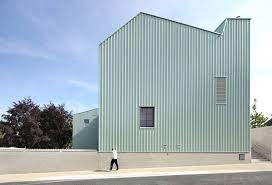 Dierendonckblancke Architects Filip Dujardin De Tol Architecture Architecture Contemporaine Couleur Facade