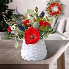 At graveside flowers.com we offer a variety of artificial silk flower arrangements that are specifically designed for. Arrangements Poppy Faux Flowers You Ll Love In 2021 Wayfair