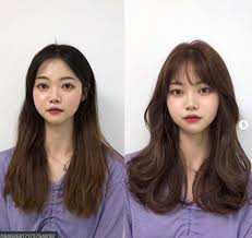 These Are The Hottest Korean Bangs In 2019 Top Beauty Lifestyles Korean Short Hair Hair Styles Long Hair Styles