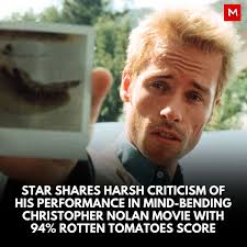 It is one of the greatest movies of the 2000s, but it doesn't have a great  lead performance...according to its lead actor. #GuyPearce