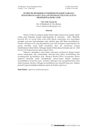 Dengan kata lain dinamika masyarakat dan pemerintahan telah mempengaruhi model supervisi yang diterapkan. Https Journal Almarhalah Ac Id Index Php Almarhalah Article Download 31 30