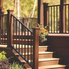 How To Build A Durable Backyard Retreat Outdoor Stair Railing Railings Outdoor Deck Stair Railing
