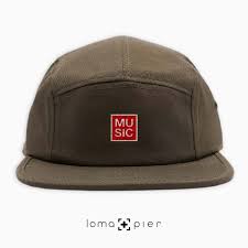 Buy The Music Box Cotton 5 Panel Hat By Lomapier Hat Store Hat Stores Panel Hat 5 Panel Hat