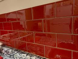 Red Brick Subway Tile Peel And Stick Clever Mosaics In 2020 Red Subway Tile Red Subway Tile Backsplash Subway Tile Kitchen