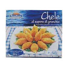 Maybe you would like to learn more about one of these? Panapesca Chele Al Sapore Di Granchio Congelate 8 Chele 250 G