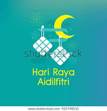 Despite only the first day of the month being the official day of celebration, there are 2 official public holidays given in malaysia. Vector Images Illustrations And Cliparts Hari Raya Aidilfitri Greetings Happy Breaking Of The Fast Festival Abstract Modern Geometric Background Celebration And Party Theme Card Design Moonlight Skyline Graphic Design And Patterns