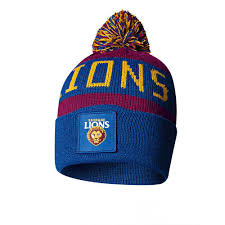 Brisbane lions afl 2020 playcorp essentials cap hat! Brisbane Lions Bar Beanie Osfa Nasscorp Sport