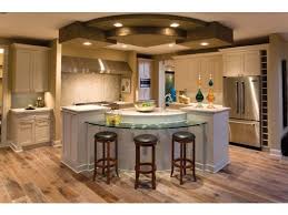 Custom kitchen islands images pinterest houses. Traditional Style House Plan 4 Beds 4 5 Baths 3797 Sq Ft Plan 56 605 Curved Kitchen Curved Kitchen Island Kitchen Floor Plans