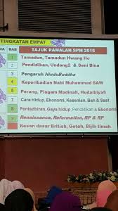 Peruncingan sejarah kertas 3 kelantan 2016; Ulangkaji On Twitter Tajuk Ramalan Spm Sejarah 2016 Sumber Dania From Spm Wechat Group