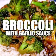 Chinese Broccoli With Garlic Sauce This Is Amazing And Tastes Like Takeout Chinese Broccol Broccoli With Garlic Sauce Broccoli Recipes Garlic Sauce Recipe
