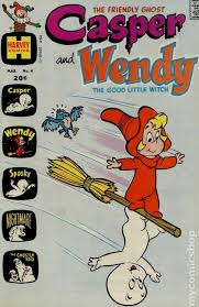 Casper And Wendy 1972 4 Comics Vintage Comics Casper The Friendly Ghost
