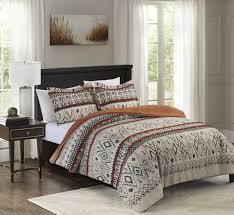 Aztec print spandex (white/ multi) product #11127. Better Homes Gardens Tufted Aztec Chenille 3 Piece Comforter Set King Walmart Com Walmart Com