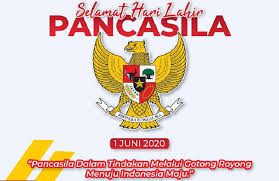 Hari lahir pancasila akan jatuh pada selasa esok hari. Wedq4pv4hpbhim