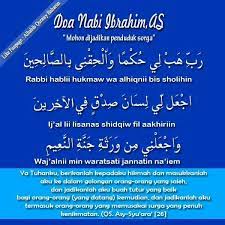 Do A Nabi Ibrahim Doa Sembahyang Kutipan Agama