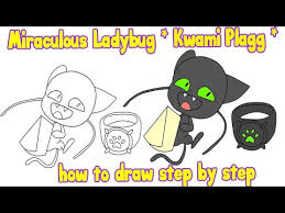 #drawsocute learn #howtodraw cute tikki, a miraculous ladybug kwami easy, step by step drawing tutorial. Miraculous Ladybug Kwami Plagg And Cat Miraculous How To Draw Step By Step And Easy Youtube