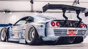 Maybe you would like to learn more about one of these? Sema 2019 Ferrari F355 328 Widebody Twin Turbo By Button Built Youtube