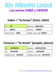 55 specific conocer conjugation