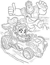 Wreck It Ralph Coloring Pages Cool Coloring Pages Cartoon Coloring Pages Coloring Books