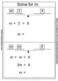 Beginner Algebra Difference Between 2 M And 2m Algebra Worksheets Math Expressions Printable Worksheets