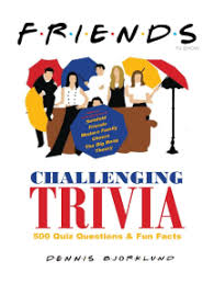 The slightest set adjustment, line change, or camera shift can have unfortunate consequences. Read Friends Tv Show Challenging Trivia 500 Quiz Questions Bonus Fun Facts Online By Dennis Bjorklund Books