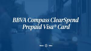 Introductory rates as low as 0% apr for thirteen months (11.24 to 29.24% variable apr after that)*. Getting Started With Your Bbva Compass Clearspend Visa Card Youtube