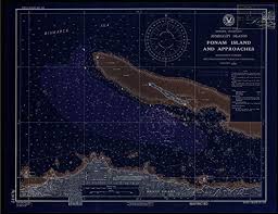 Vintography Noaa Blueprint Style 18 X 24 Nautical Chart