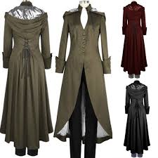 Christa sell zeigt euch hier die neuen gehröcke. Steampunk Mode Damen Frack Jacke Gothic Viktorianischen Gehrock Blazer Mantel Gehrock Damen Gehrock Gothic Mantel