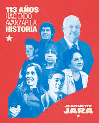 Jeannette - 113 años de lucha, memoria y futuro🌹 El Partido Comunista ha  estado donde se empujan los cambios, donde se defiende la dignidad, donde  se sueña con justicia. Hoy, seguimos haciendo