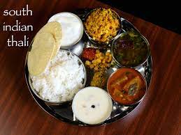 South Indian Thali Recipe Veg South Indian Lunch Menu Ideas Indian Food Recipes Vegetarian South Indian Thali Veg Thali
