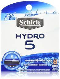 Schick hydro sense hydrate razor blade refill 4 pieces. Amazon Com 8 Schick Hydro 5 Razor Blades Cartridge Hydro5 Refills 24 Pack Or 1 8 Pack Beauty