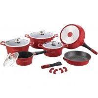 nabor posudy royalty line rl es1014m royalty line cookware set marble