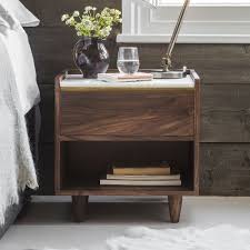 Deco Marble Bedside Table Atkin And Thyme