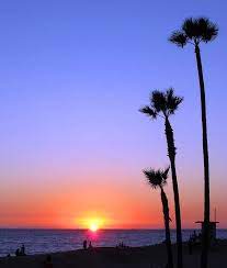 Orange County Sunset Beautiful Color Sky Beach Orange County Beaches California Sunset Beach Sunset