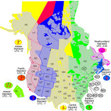 11 well marked central time zone map ky