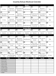 workout schedule templates pdf