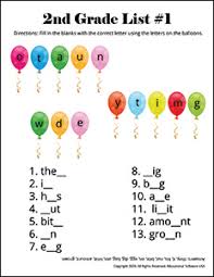 This game is originally made for 3rd grader student to learn & spell some new and easy english vocabularies. 2nd Grade Spelling Words Lists Games Worksheets And Activities