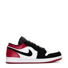 Red Black White Jordan 1 Low Aj 1 Low Mens Nike Brand Sneakers Sneakers Nike