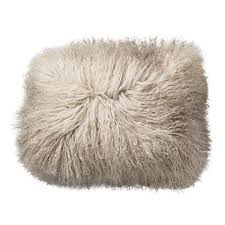 bloomingville tibetaanse lamswol sierkussenhoes 30 x 40 cm sheepskin cushions fur throw pillows sheepskin pillows