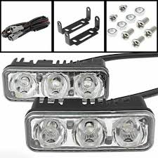 No one offers more choices! Universal 3led 12v Drl Daytime Running Lights Lamp Fog Light Car Buy At A Low Prices On Joom E Commerce Platform