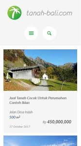 Situs ini menawarkan jual beli seperti tanah, rumah, apartemen, dan ruko dengan jumlah pengguna yang sangat banyak. Pasang Iklan Gratis Properti Jual Beli Tanah For Android Apk Download