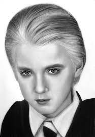 Young Draco Malfoy Charcoal Drawing 8.5 X 11 Professional - Etsy New Zealand